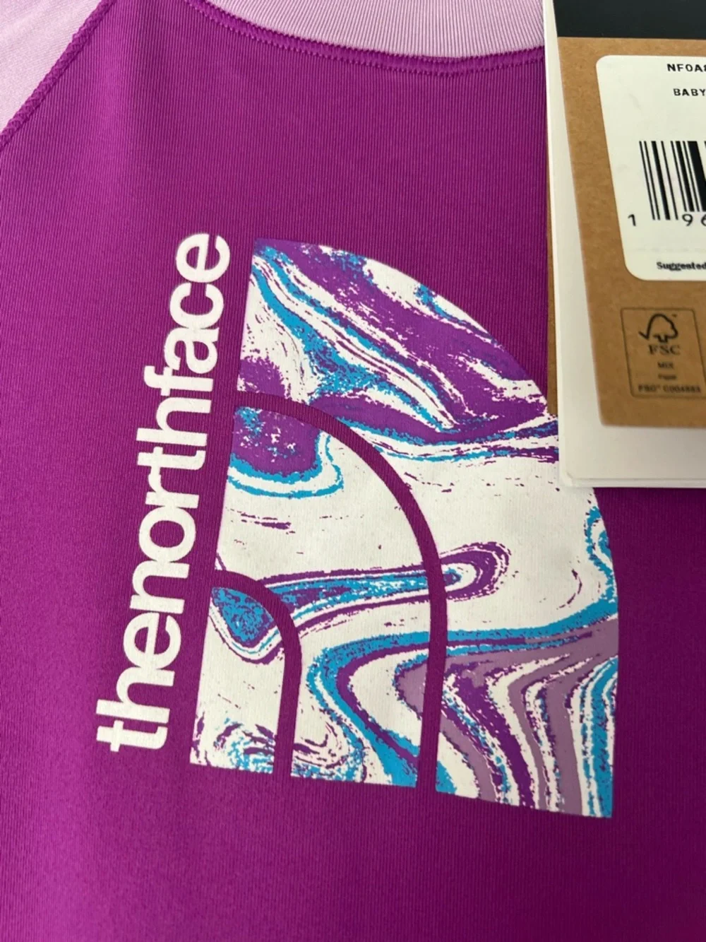 The North Face bright magenta